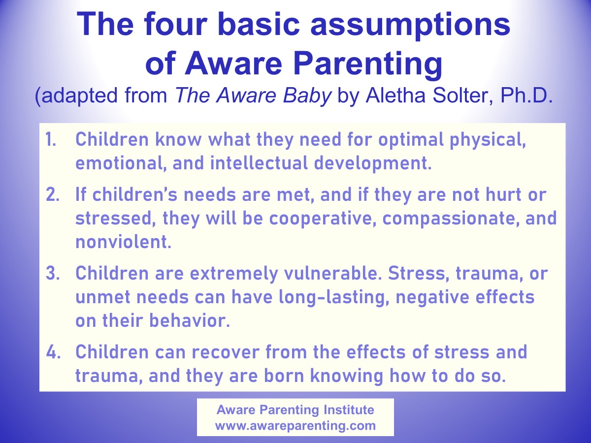 the three aspects of Aware Parenting